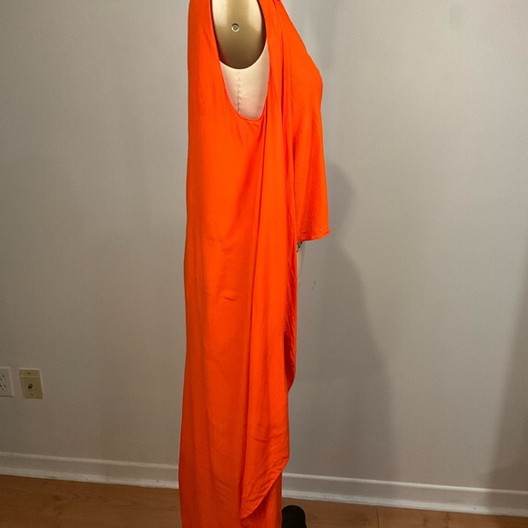 Zara Orange High Low top size small - Picture 5 of 6